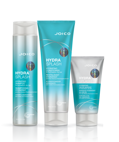 Joico hydrasplash Zestaw nawilżający do włosów cienkich szampon 300ml odżywka 250ml maska 150ml