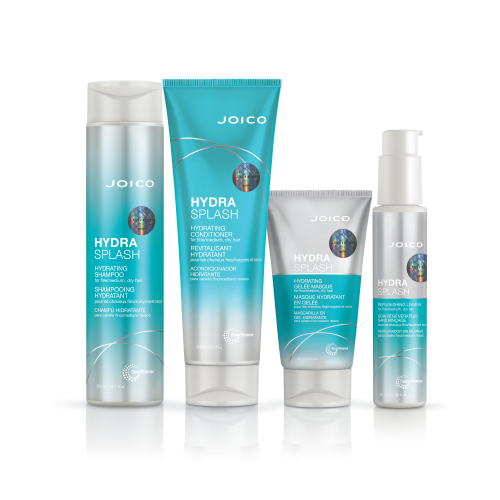 Joico hydrasplash Zestaw nawilżający do włosów cienkich szampon 300ml odżywka 250ml maska 150ml krem 100ml