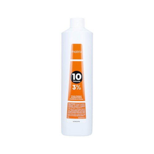 Matrix cream oxidant 10 volume Kremowa woda utleniona do farb i tonerów 3% 1000ml