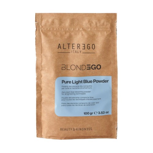 Alter ego pure light blue powder Niebieski rozjaśniacz do włosów do 7 tonów 100g