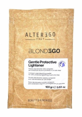 Alter ego gentle protective lightener Rozjaśniacz do7 tonów do włosów często rozjaśnianych 100g