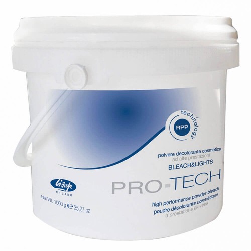 Lisap bleach&amp;light pro tech Rozjaśniacz do włosów do 7 tonów 1000g