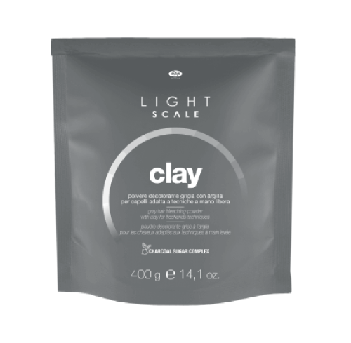 Lisap light scale clay Glinka rozjaśniająca włosy o 4 tony 400g