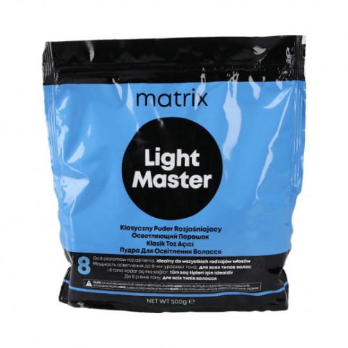 Matrix light master Rozjaśniacz do włosów do 8 tonów 500g