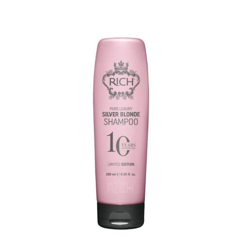 RICH luxury silver blonde Fioletowy szampon do włosów blond 250ml