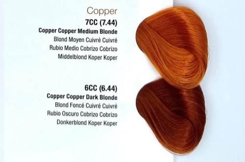 Joico Lumishine permanent Farba do włosów 7CC podwójnie miedziany średni blond 74ml
