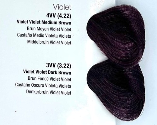 Joico Lumishine permanent Farba do włosów 4VV fioletowy średni brąz 74ml