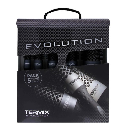 Termix evolution plus Zestaw 5 szczotek do modelowania włosów 17, 23, 28, 32, 43mm