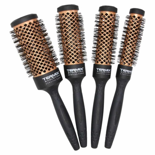 Termix evolution special care Zestaw 4 szczotek do modelowania włosów cienkich 23-43mm