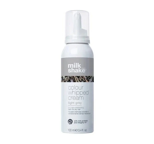 Milk shake colour whipped cream Pianka koloryzująca do włosów light grey 100ml