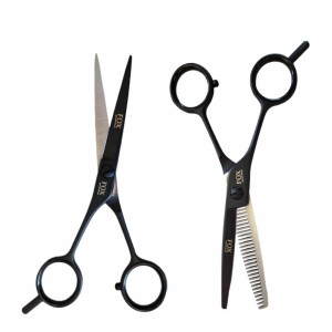 Fox spitz premium Zestaw nożyczki i degażówki dla leworęcznych 5,5"