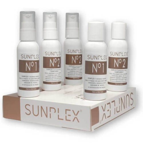Sunplex Zestaw do odbudowy i ochrony włosów podczas koloryzacji 5x50ml
