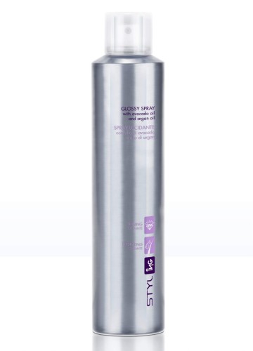 Ing glossy spray Nabłyszczacz do włosów 250ml