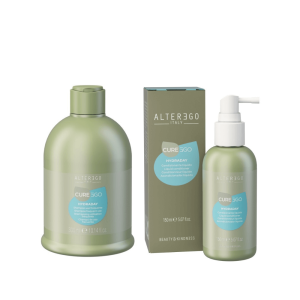 Alter ego cureego hydraday Zestaw nawilżający Szampon 300ml Odżywka w płynie 150ml 