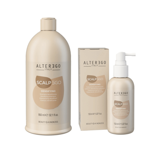 Alter ego scalpego densifying Zestaw zagęszczajacy do włosów Szampon 950ml Lotion 150ml (1).png