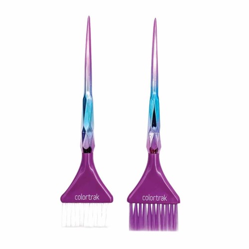 Colortrak aurora Zestaw 2szt pędzli do farbowania włosów