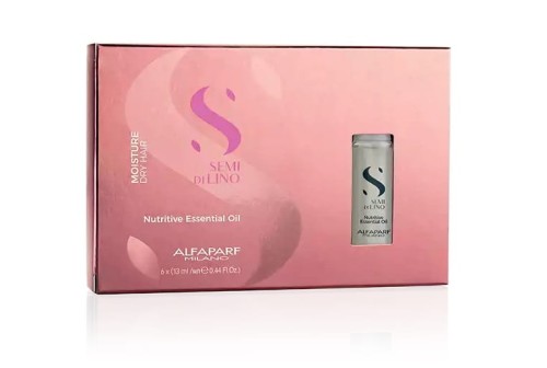 ALFAPARF SDL Moisture Ampułki Nutritive Essential Oil Olejek nawilżający do włosów 6x13ml