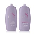 ALFAPARF SDL Smooth Zestaw wygładzający do włosów Szampon + Odżywka 2x1000ml