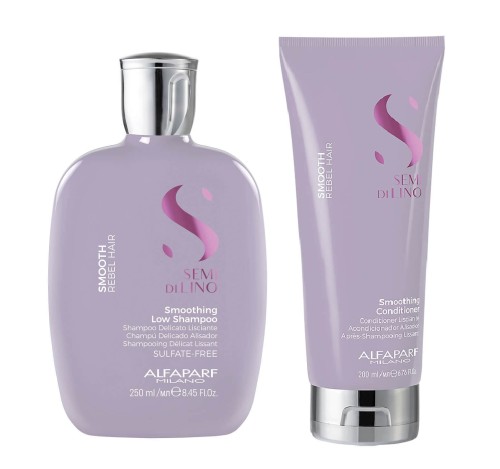 ALFAPARF SDL Smooth Zestaw wygładzający do włosów Szampon 250ml + Odżywka 200ml