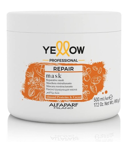 Yellow repair Maska regenerująca do włosów zniszczonych 500ml