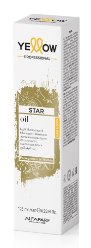 Yellow star Olejek nabłyszczający do włosów i ciała 125ml
