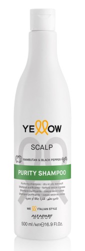 Yellow scalp purity Szampon przeciwłupieżowy do włosów 500ml