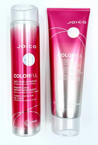 Joico colorful anti-fade Zestaw do włosów farbowanych szampon 300ml odżywka 250ml