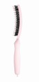 Olivia Garden fingerbrush Szczotka do włosów dzik i nylon pastelowy róż rozmiar s