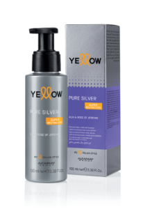 Yellow silver pure silver  Fioletowy pigment do włosów 100ml