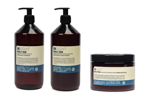 Insight daily use Zestaw do codziennej pielęgnacji włosów szampon i odżywka 2x900ml maska 500ml