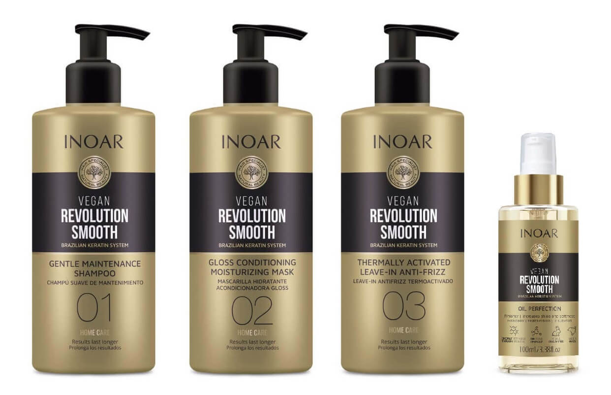 Inoar revolution smooth Maska wygładzająca do włosów 350ml - Borovski ...